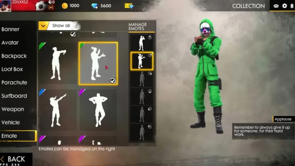 Old Free Fire classic game screenshot